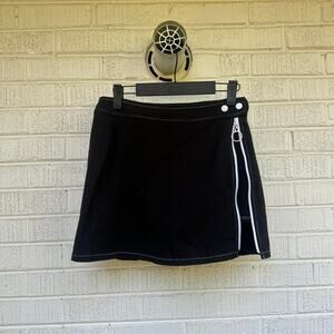 Limited Too Y2K Vintage Black Mini Skort